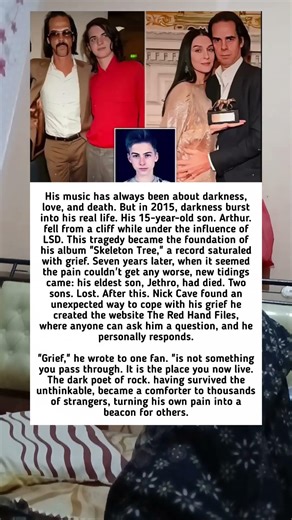 He Lost Two Sons, How Nick Cave Turned Unbearable Grief into Comfort for Thousands,,?!!