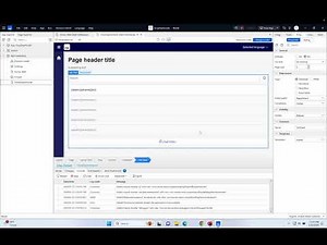 Mendix Week 3 - Part 05 Creating the Department list view