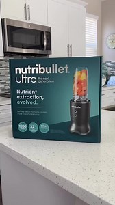 nutribullet on Instagram: "Watch us unbox our ✨ brand new ✨ nutribullet Ultra! With 1200 watts of quieter power, a sleek silhouette, and superior blades, this is our most powerful single-serve blender yet."