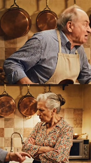 Un papi cuisine, l’autre dort avec une poule autoritaire : bienvenue chez les seigneurs #couple #papi #mamie #emission #personnesagees | Papys-Mamies Show