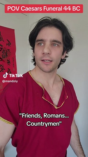 Shakespeare's Mark Antony Speech at Caesar's Funeral