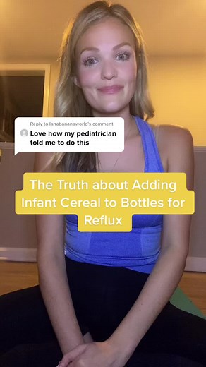 The Truth about Adding Infant Cereal to Bottles for Reflux