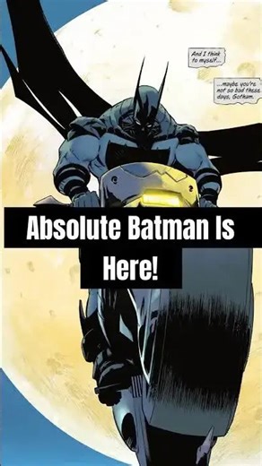 Absolute Batman changes the origin of Bruce Wayne!