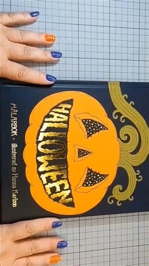 Unboxing + Flip Through #coloringbook #hannakarlzon #shorts #halloween #review