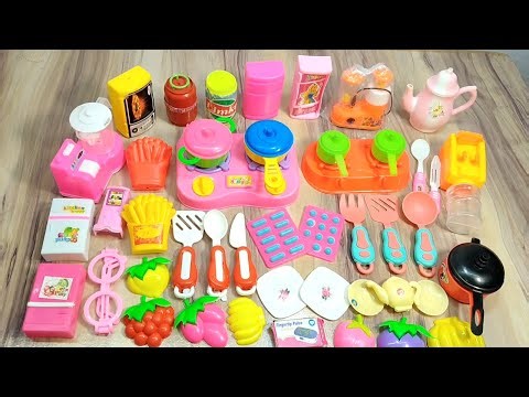 7:55​ Minutes Satisfying with Unboxing Hello Kitty Miniature Kitchen Set | Toy Kitchen Set Unboxing