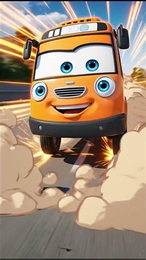 Orange Bus Zoom Zoom! 🟠🚍 | Fast & Fun Bus Song for Kids