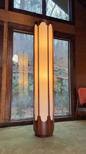 6.3K views · 1.2K reactions | This enormous 1966 “Light Tower” floor lamp-designed by Arthur Jacobs for Modeline of California-will be posted to Instagram tomorrow. Message for info. | Esthetic Vintage | Facebook