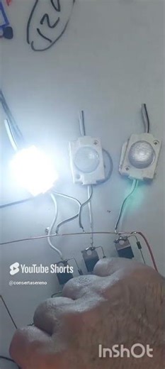 I made a circuit of 12V Chaser 12V lamps with IRFZ44N MOSFET.