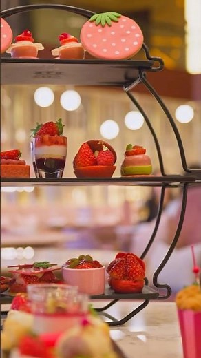【2026年】アトリウムラウンジ｜ストロベリー・アフタヌーンティー #buffet #food #strawberry