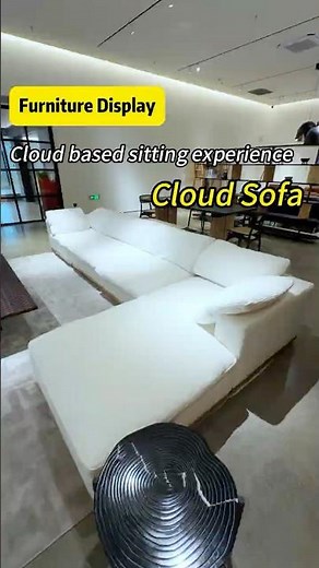Minimalist Cloud Sofa｜Pure White Wabi-Sabi for Your Living Room