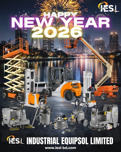 Welcoming 2026 with strength, innovation, and commitment. Happy New Year from Industrial EquipSol Limited (IESL) ✨ | Industrial EquipSol Limited