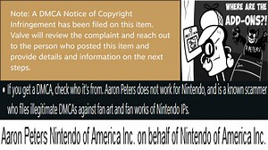 Steam Workshop's Nintendo Add-ons Takedown | Know Your Meme