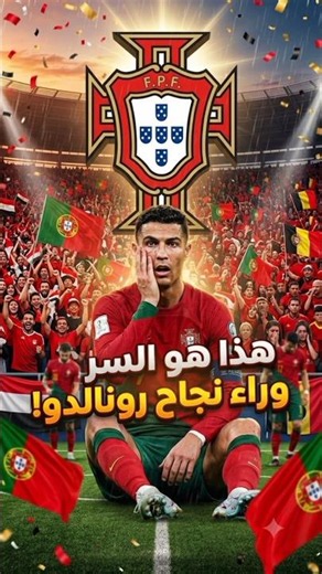 هذا هو السر الحقيقي وراء نجاح كريستيانو رونالدو..! 🧠🇵🇹 #shorts