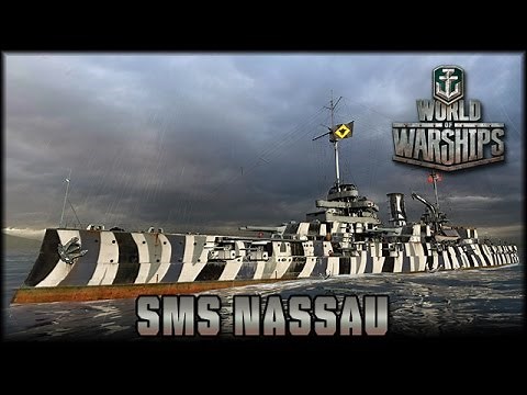 World of Warships - SMS Nassau [ deutsch | Gameplay ]