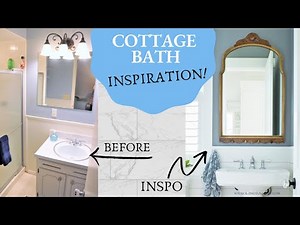 Small Cottage Bath INSPIRATION Budget Remodel ~ Pt.1