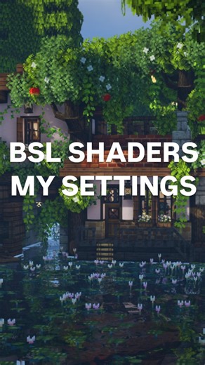 🌻Cozy on Instagram: "My BSL Shader settings for the dreamiest, vibrant Minecraft vibes — save this to glow up your game!! what's YOUR favorite Minecraft shader??? I've had a lot of people ask me about doing a video on my settings for BSL because, well, it isn't great in default! so here is the breakdown so you can match my settings exactly! Shoutout to Frogcrafting on YT - their video about BSL that I saw over a year ago made me realize the possibilities with this shader! #minecraft #cot