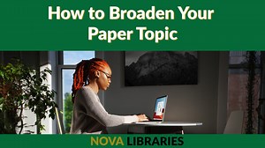 How to Broaden Your Paper Topic