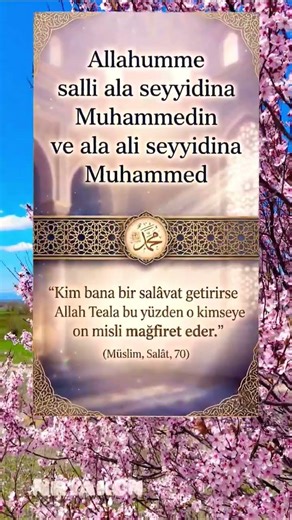"Peygamber Efendimiz İçin Salavat Okuyalım.Okuyan Yoruma Amin Yazabilir mi? 🤲" #salavat #dua #shorts
