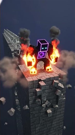 Ruins Above the Void Building in Mid Air