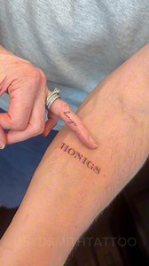 7.8K views · 23 reactions | Matching tattoos for Kristin & Tom ♡ #tattoos #tattooartist #tattooartists #finelinetattoos #finelinetattoo #tattoo #tattooist #tattoostudio #tattooshop #arizona #arizonatattoo #tattoodesign #tattooideas #fineline #singleneedle #microtattoo #singleneedletattoo #tinytattoo #tinytattoos #design #art #tattooart | Sydney Smith | Facebook