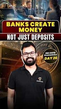 How Commercial Banks Create Money: Credit Creation Mechanism | RBI DEPR | Day 26