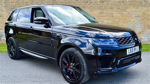 2021 Land Rover Range Rover Sport Black Automatic, 7+ spe...