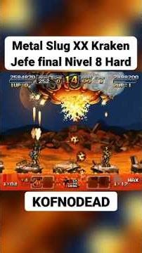 Metal Slug XX Kraken Jefe final Nivel 8 #kofnodead #metalslug #metalslugxx #reels #metalslug30th