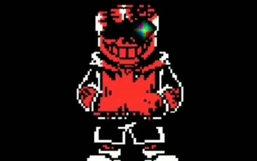Undertale Hardmode: Last Breath Sans Phase 7 "Dark Zone"