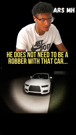 He Does Not Need To Be A Robber With This Car… 😂