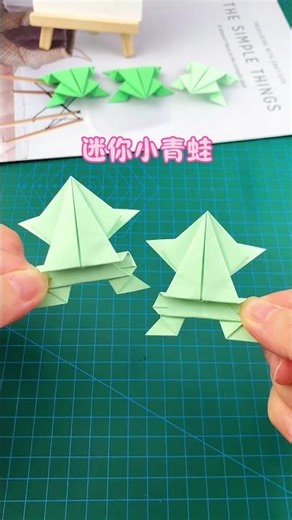 How To MAKE ORIGAMI FROG STEP BY STEP | COOL ORIGAMI JUMPING FROG | EASY PAPER FIDGET TOY TUTORIAL |
