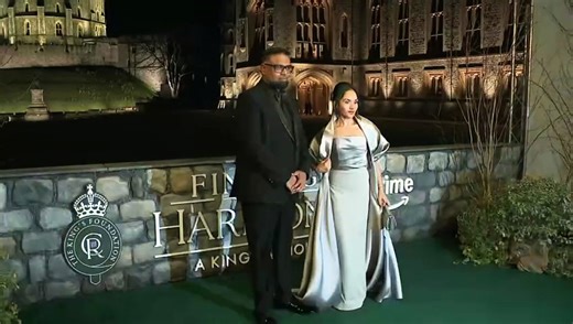 Guests arrive for film premiere at Windsor Castle