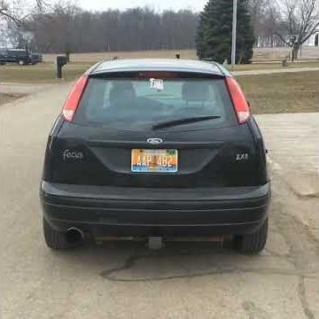 2003 Ford Focus ZX3 full head to toe straight pipe