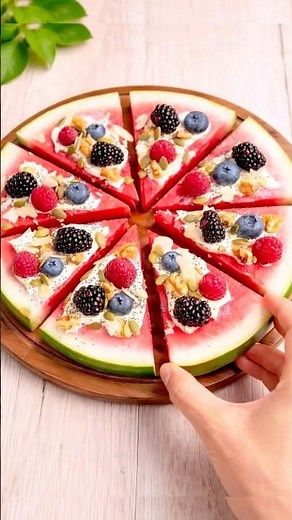 Watermelon Pizza You MUST Try 🍉