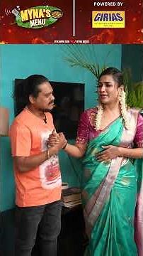 என்னடா Voice இது 😂 Pugazh ❌ Myna #mynasmenu #pugazh