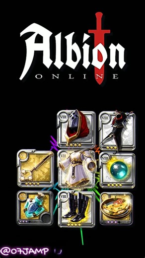 💚 Healer Build | Small Scale 5v5 ⚔️ | Albion Online 🛡️✨ #albiononline #07jamp #mmorpg #albionclips