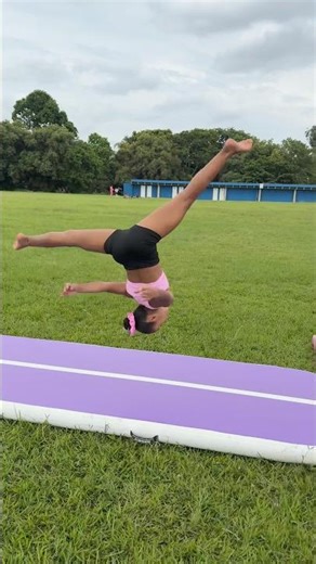 Learn the HANDSLESS STAR PUNCH in 1 minute or less #artisticgymnastics