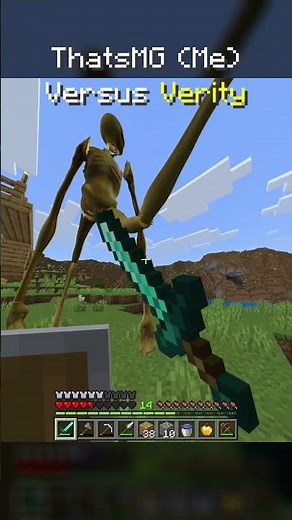 1V1ing Verity In Minecraft Bedrock
