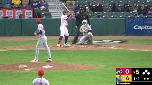 Jace Bohrofen’s 3rd hit of the night is a solo shot.Bohrofen now has 7 home runs through his first 18 contests.#BlueJays #BlueJays50 @FisherCats @jace_bohrofen
