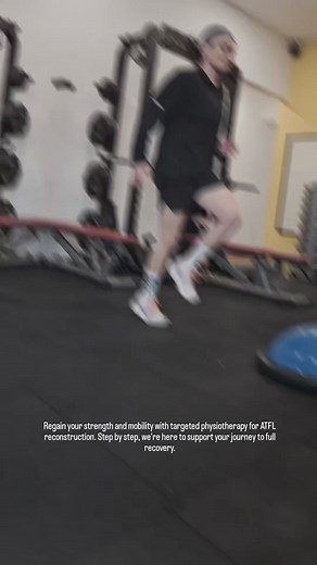 Recovering from an ATFL reconstruction is a journey, but with the...