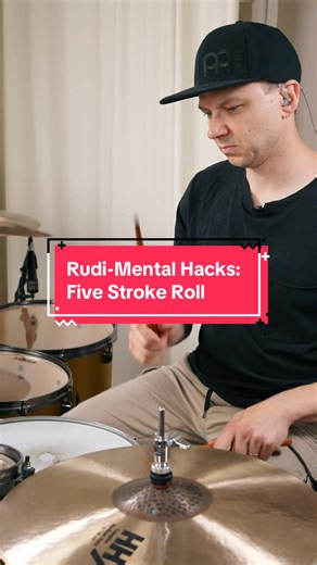 New course out-Rudimental Hacks. Link in bio. You can check out the course for free. The five-stroke roll is one of the most powerful and versatile rudiments you can add to your drumming vocabulary. In this lesson, we explore creative ways to apply it all around the drum set. You’ll learn: -How to play a clean and dynamic five-stroke roll -The importance of upstrokes for control and timing -How to create 4-against-3 polyrhythms using the rudiment -Creative fill and groove ideas using accents, to