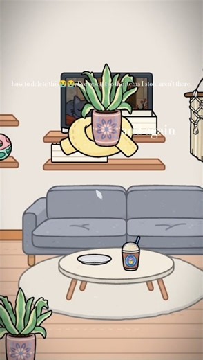 I've reset Toca Boca and the plant hasn't disappeared and I tried to delete it but it doesn't work.😭