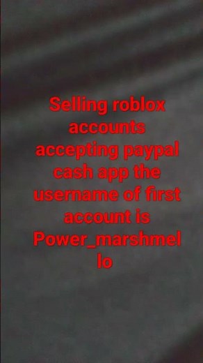 selling roblox accounts part #1k