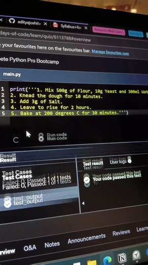 Day 3/100 [100 Days of Code]