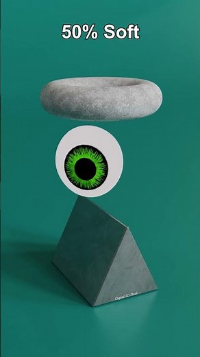 Anime Eye Softbody Simulation Blender