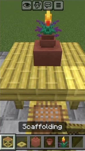 Minecraft Bamboo Table Tutorial