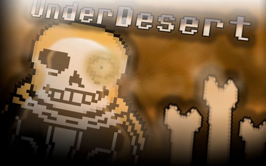 Normal mode Underdesert Sans Fight Bad Time Simulator by BOB