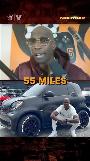 Unc was lettin Ocho hear it for driving a smart car 🤣 #shannonsharpe #nfl #shorts