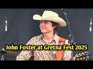 John Foster at Gretna Fest 2025 — The Heart and Soul of Country Music ❤️🎶 | Live Performance Tribute