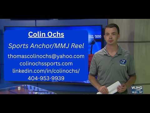 MMJ / Sports Reporter & Anchor Demo Reel - Colin Ochs
