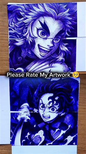 1.1K views · 14 reactions | Unleash the world of anime through art! ✨...